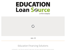 Tablet Screenshot of educationloansource.com